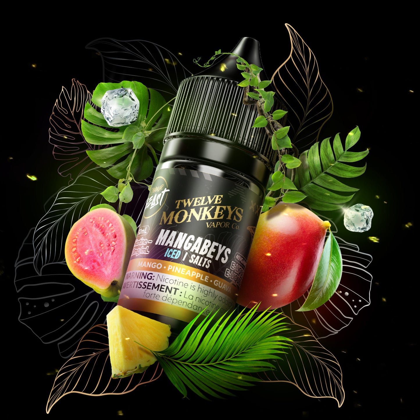 Flavour Beast x 12 Monkeys E-Liquid - 20mg/30mL