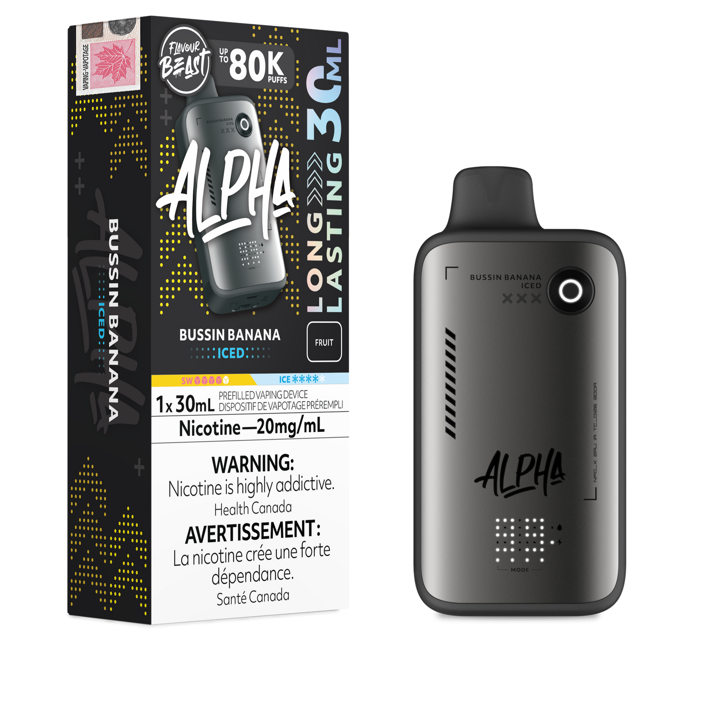 Alpha Flavour Beast - 80k Puff