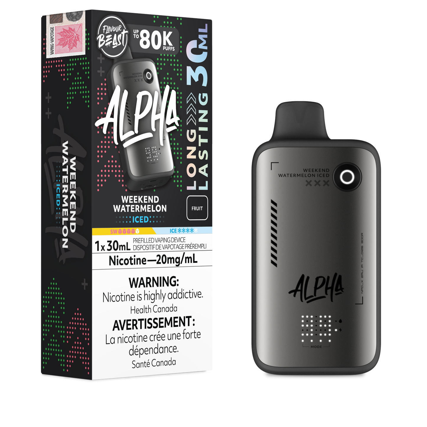 Alpha Flavour Beast - 80k Puff