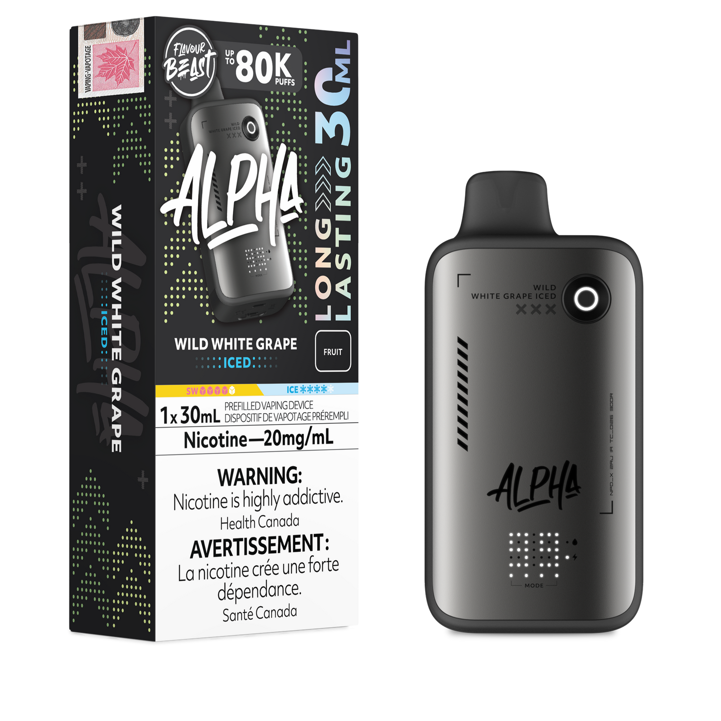Alpha Flavour Beast - 80k Puff